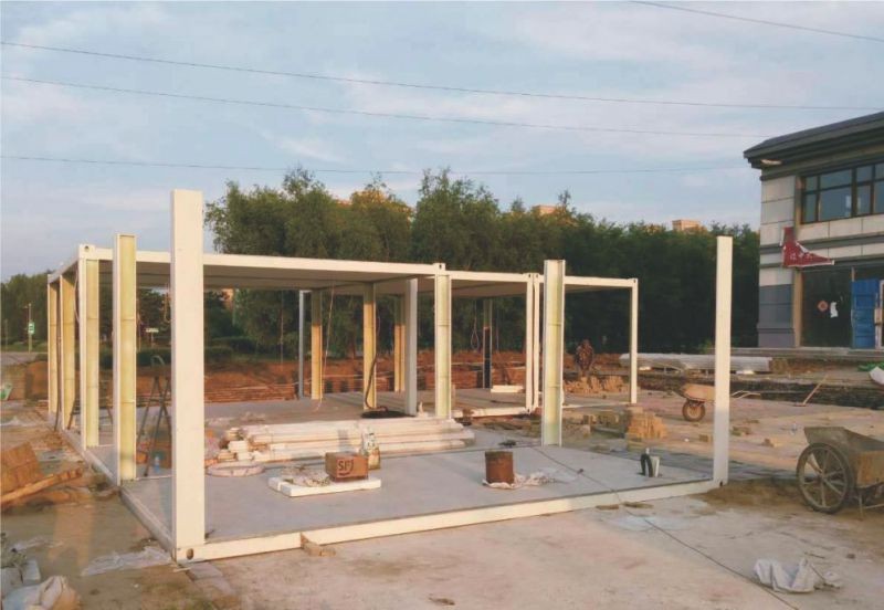 模块化箱式房组合建筑-运输安装