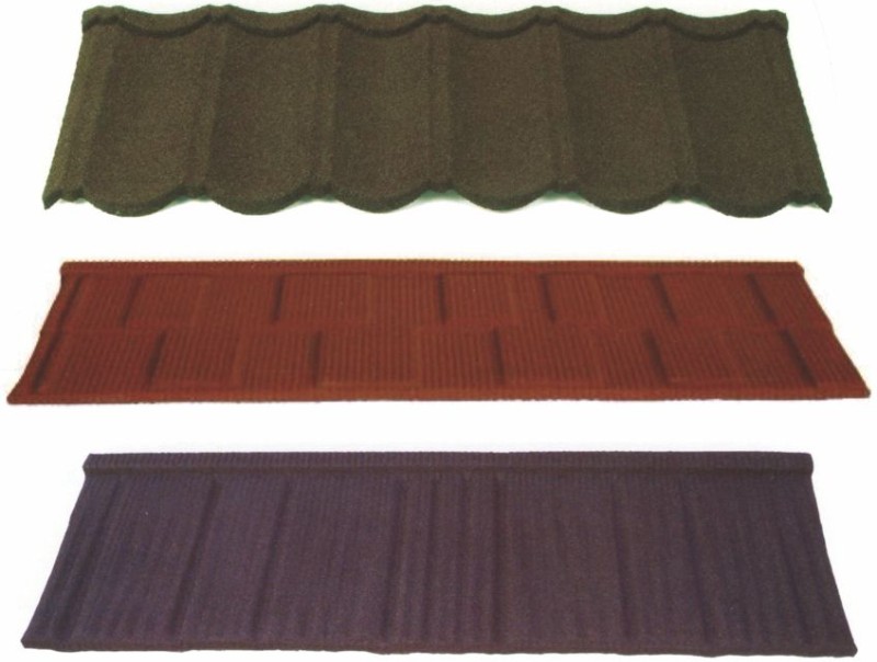 屋面材料-金属采石瓦