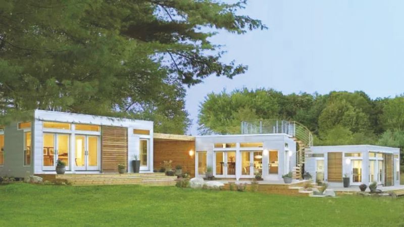 模块化箱式房组合建筑-旅游区营地